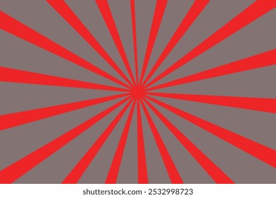  red sun burst ray background