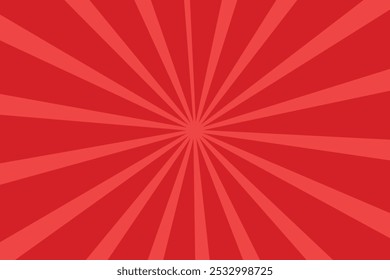  red sun burst ray background