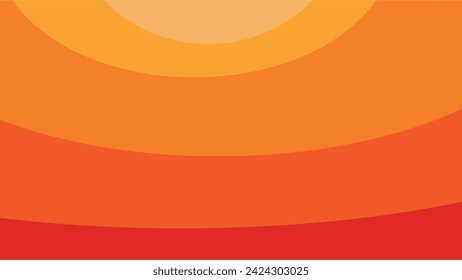 rojo sol naranja simple textura de fondo de onda pastel