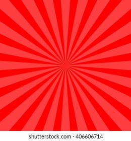 red sun rays pattern, seamless texture background