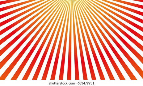 Red Sun Sunburst Pattern. Sunburst background vector eps10.