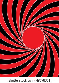 Red Sun Swirl