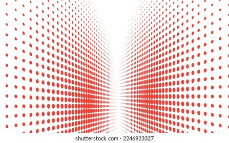 fondo del rayo de sol rojo caricatura estilo arte pop retro