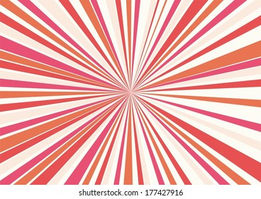 red sunburst background 
