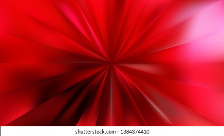 Red Sunburst Background Vector Art