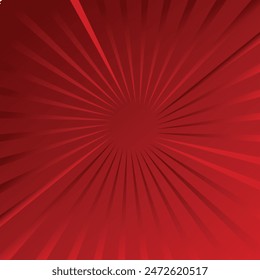 Red Sunburst Hintergrund Vektorgrafik Design