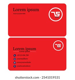 A red Super shop business card is eye-catching and dynamic, making a strong impression that reflects energy, confidence, and a customer-focused approach