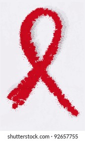 Red Support Ribbon