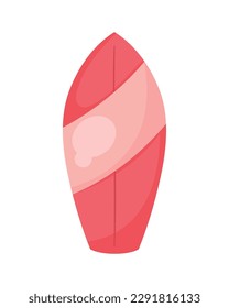Diseño de tablas de surf rojas sobre blanco