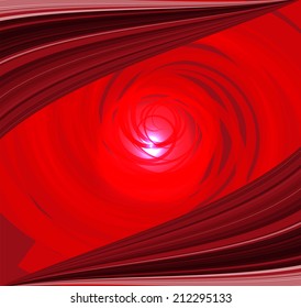 Red swirl background