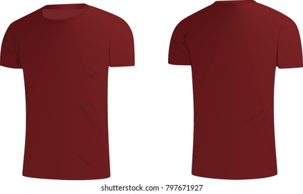 Red T Shirt Vector Illustration Stock Vector (Royalty Free) 797671927 ...