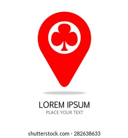red tag icon with information. vector template. 