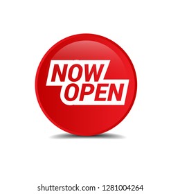 red tag now open