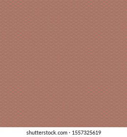 Red tapestry with a pattern of mesh and golden granulation. Wallpaper texture.