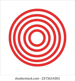 red target icon. hit here