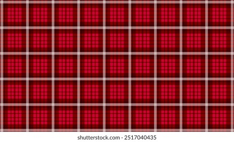 Red Tartan Check Pattern Background Clipart