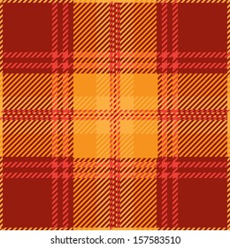 Red Tartan Plaid Pattern Design
