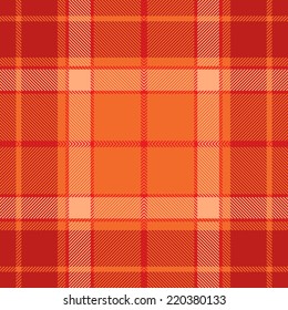 Red Tartan Plaid Seamless Design