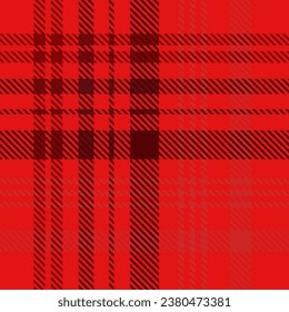 Red Tartan Plaid Seamless Pattern
