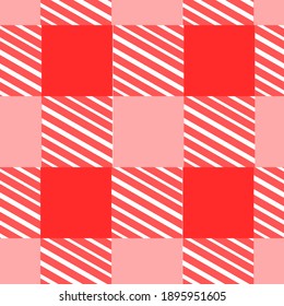 Red tartan seamless pattern background. Red modern tartan plaid Scottish seamless pattern.Texture from tartan, plaid, tablecloths, clothes, shirts, dresses, paper, bedding, blankets and other textile 