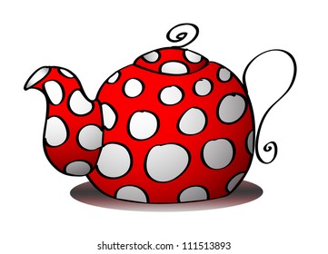 red teapot