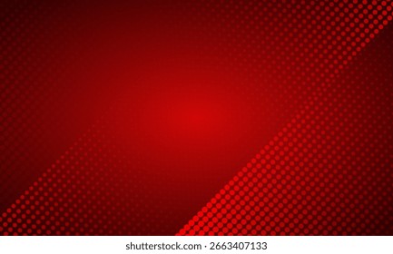 red Tech Finance Fintech Background Abstract Pixel Pattern. Abstract Business Tech Science Vector Illustration.