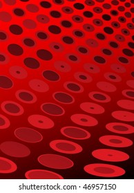Red techno  neon floor