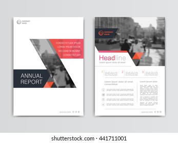 Red technology annual report flyer Brochure leaflet, the presentation cover, magazine advertising. cover with an abstract background. vector template layout of A4 format