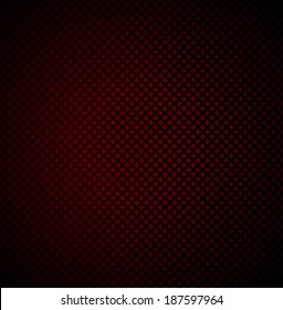 Red technology background with seamless perforated Vector.