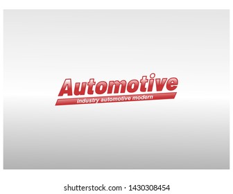 Red Template Automotive Text Stock Vector (Royalty Free) 1430308454 ...