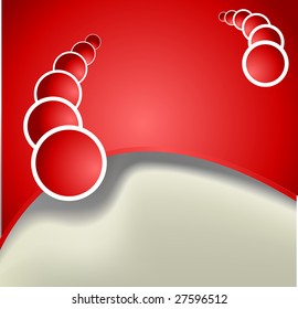 Página web de plantilla roja, fondo abstracto