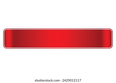 Red text box abstract islamic shape banner