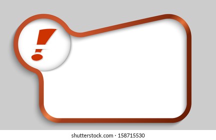 red text box with exclamation mark