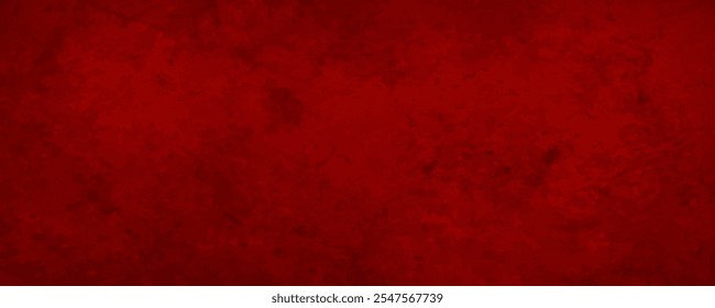 Fondo de pared de grunge de hormigón texturizado rojo. eps 10