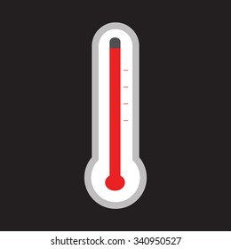 Red Thermometer