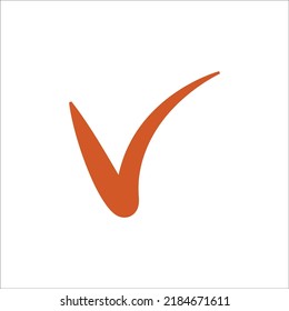 RED Tick. ILUSTRACIÓN DE VECTORES AISLADA EN UN FONDO BLANCO.