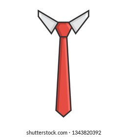 Red Tie Vector