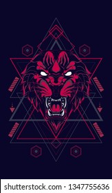 Red Tiger sacred geometry