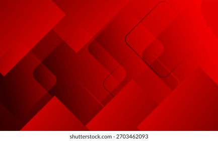 blocos vermelhos profundidade quadrada com padrão de sombra texturas plano de fundo abstrato