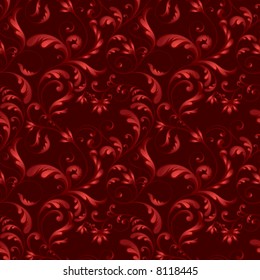 red tiling flower texture