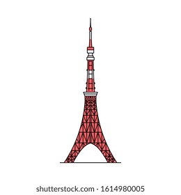 Tokyo tower vector Images, Stock Photos & Vectors | Shutterstock