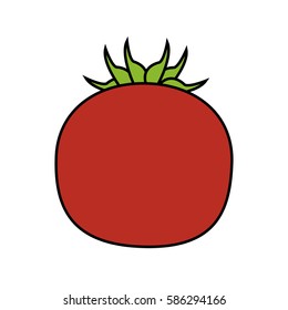 red tomato icon image 