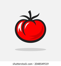 Red tomato logo modern design
