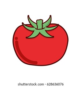 red tomato organic healthy vegetable