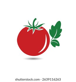 Red Tomato Vector Illustration. fresh tomato vector