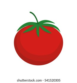 Red tomato vegetable icon vector illustration graphic design icon vector illustration graphic design