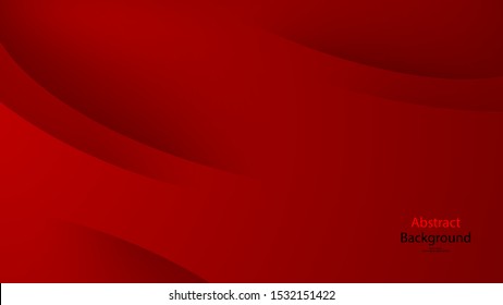 Red tone color and black color background abstract art vector 