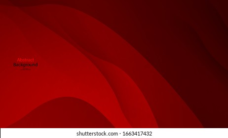 Red tone color   black color background abstract art vector 