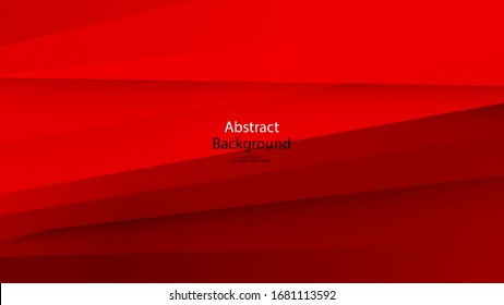 Red tone color   black color background abstract art vector