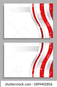 Red tone template, layout, slide show for business, presentation, report